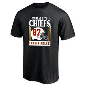 Kansas City Chiefs Travis Kelce 87 T-Shirt Vintage NFL Football Fan Tee 26